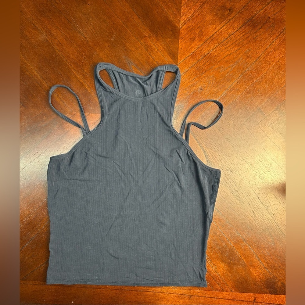 lululemon athletica Navy Crop Top - Picture 2 of 5